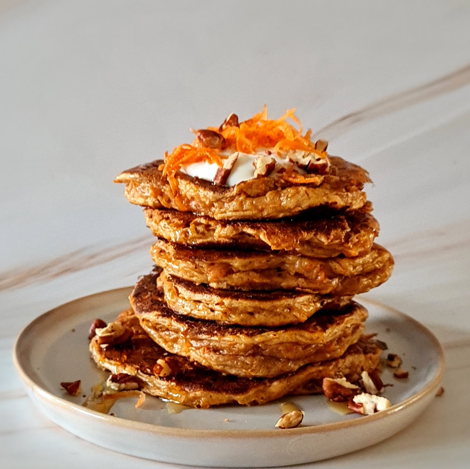 carrot cake pancakes