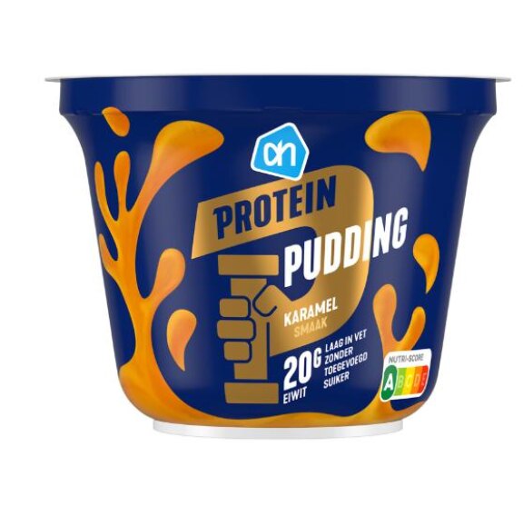 AH protein pudding karamelsmaak