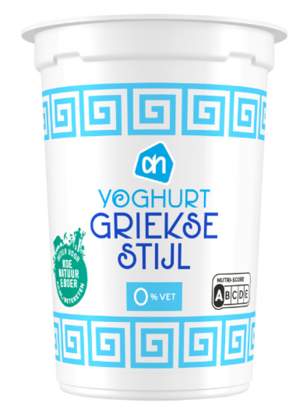 AH yoghurt Griekse stijl 0% vet
