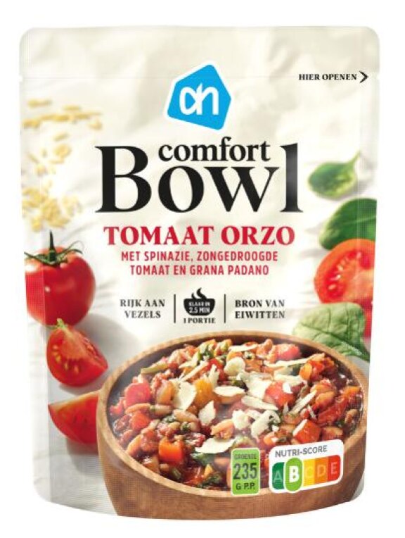 AH comfort bowl tomaat orzo