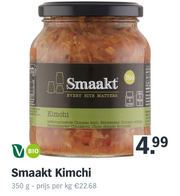 Smaakt Kimchi