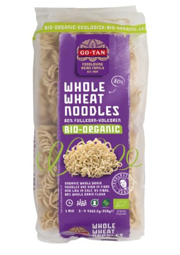 Go-Tan whole wheat noodles bio-organic