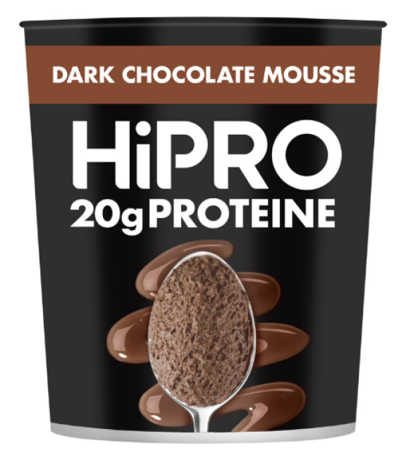 HiPRO protein mousse dark chocolate