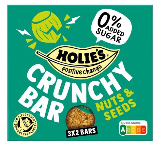 Holie Crunchy bar nuts & seeds (af en toe ivm vetten)