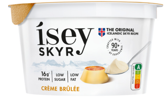 Isey skyr creme brulee