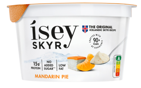 Isey skyr mandarin pie