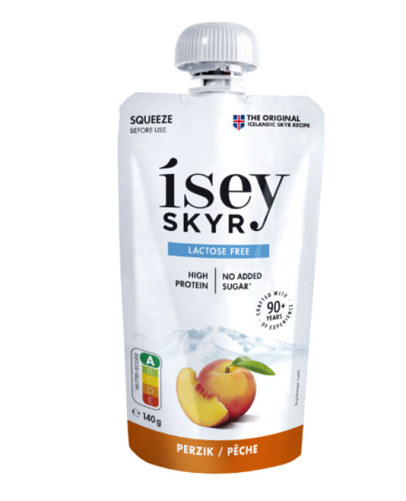 Isey skyr perzik, knijpzakje