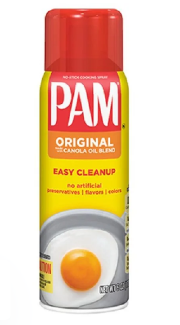 PAM cooking spray